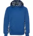 2464 Badger Colorblock Practice Youth Polyester Pe Royal/ Royal front view