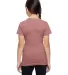 2616 LA T Girls' Fine Jersey Longer Length T-Shirt in Mauvelous back view