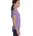 2616 LA T Girls' Fine Jersey Longer Length T-Shirt in Lavender side view