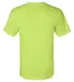 2905 Bayside Adult Union Made Cotton Tee Lime Green back view