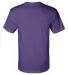 2905 Bayside Adult Union Made Cotton Tee Purple back view
