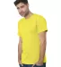 2905 Bayside Adult Union Made Cotton Tee Yellow front view