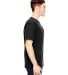 2905 Bayside Adult Union Made Cotton Tee Black side view