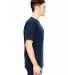 2905 Bayside Adult Union Made Cotton Tee Navy side view