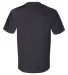 3015 Bayside Adult Union Made Cotton Pocket Tee Navy back view