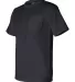 3015 Bayside Adult Union Made Cotton Pocket Tee Navy side view