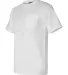 3015 Bayside Adult Union Made Cotton Pocket Tee White side view