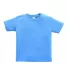 3301T Rabbit Skins Toddler Cotton T-Shirt CAROLINA BLUE front view