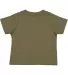 3301T Rabbit Skins Toddler Cotton T-Shirt MILITARY GREEN back view