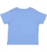3301T Rabbit Skins Toddler Cotton T-Shirt CAROLINA BLUE back view
