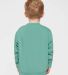 3317 Rabbit Skins Toddler/Juvenile Crew Neck Sweat in Saltwater back view
