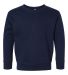 3317 Rabbit Skins Toddler/Juvenile Crew Neck Sweat in Navy front view