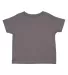 3321 Rabbit Skins Toddler Fine Jersey T-Shirt CHARCOAL back view
