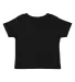 3321 Rabbit Skins Toddler Fine Jersey T-Shirt BLACK back view
