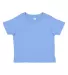3321 Rabbit Skins Toddler Fine Jersey T-Shirt CAROLINA BLUE front view