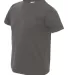 3321 Rabbit Skins Toddler Fine Jersey T-Shirt CHARCOAL side view