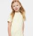 3321 Rabbit Skins Toddler Fine Jersey T-Shirt in Natural front view