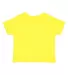 3322 Rabbit Skins Infant Fine Jersey T-Shirt YELLOW back view