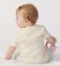 3322 Rabbit Skins Infant Fine Jersey T-Shirt in Natural back view