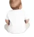 3322 Rabbit Skins Infant Fine Jersey T-Shirt WHITE back view