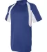 3344 Badger B-Dry Hook Polo Royal/ White side view