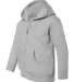 3346 Rabbit Skins Toddler Fleece Zip Hoodie Heather side view