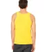 BELLA+CANVAS 3480 Unisex Cotton Tank Top in Gold back view