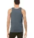 BELLA+CANVAS 3480 Unisex Cotton Tank Top in Heather slate back view