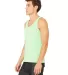 BELLA+CANVAS 3480 Unisex Cotton Tank Top in Neon green side view