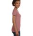3507 LA T Ladies V-Neck Longer Length T-Shirt MAUVELOUS