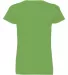 3507 LA T Ladies V-Neck Longer Length T-Shirt in Apple back view