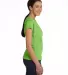 3516 LA T Ladies Longer Length T-Shirt in Key lime side view