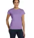 3516 LA T Ladies Longer Length T-Shirt in Lavender front view