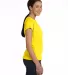 3516 LA T Ladies Longer Length T-Shirt in Yellow side view