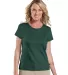 3516 LA T Ladies Longer Length T-Shirt in Forest front view