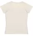 3516 LA T Ladies Longer Length T-Shirt in Natural back view