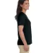 3587 LA T Ladies' V-Neck T-Shirt in Black side view