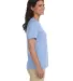 3587 LA T Ladies' V-Neck T-Shirt in Light blue side view