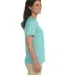 3587 LA T Ladies' V-Neck T-Shirt in Chill side view