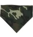 3905 Doggie Skins Bandana in Camouflage front view