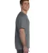 3930V Fruit of the Loom Adult Heavy Cotton HDV-Nec Charcoal Grey side view