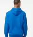 0320 Tultex Unisex Pullover Hoodie in Royal back view