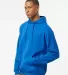 0320 Tultex Unisex Pullover Hoodie in Royal side view
