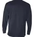 4104 Badger Adult B-Core Long-Sleeve Performance T Navy back view