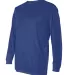 4104 Badger Adult B-Core Long-Sleeve Performance T Royal side view