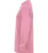 4104 Badger Adult B-Core Long-Sleeve Performance T Pink side view
