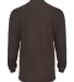 4104 Badger Adult B-Core Long-Sleeve Performance T Brown back view