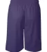 4109 Badger Performance 9" Shorts Purple back view