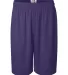 4109 Badger Performance 9" Shorts Purple front view