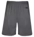 4110 Badger Adult BT5 Trainer Shorts With Pockets Graphite back view